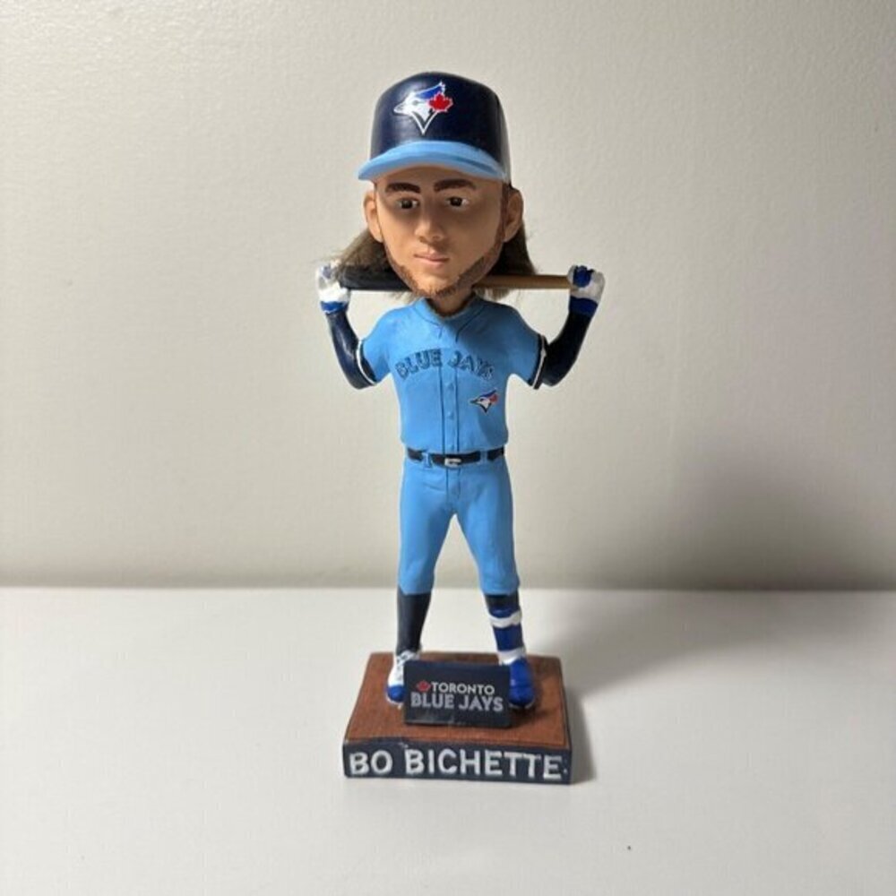 Preowned BO BICHETTE "BO FLOW" TORONTO BLUE JAYS BOBBLEHEAD
